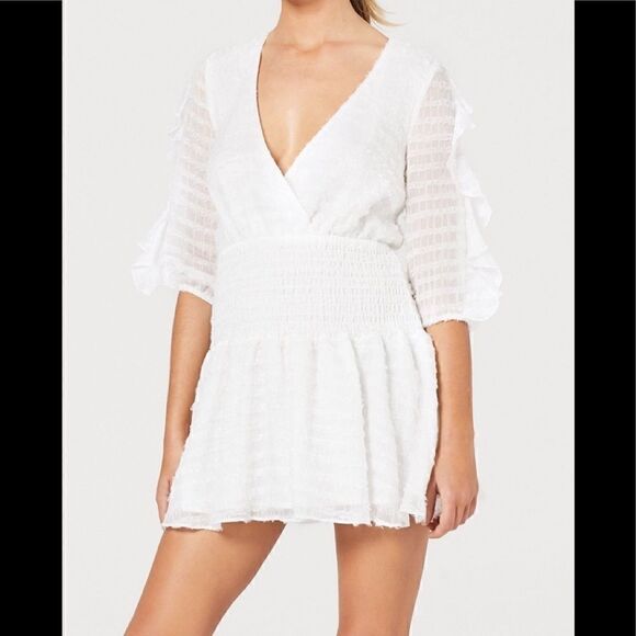 Stevie May Women’s white Sanctuary Mini Dress Size Small - Picture 1 of 5